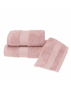 Набор Полотенец 32х50 см 3 шт темно розовый Soft cotton