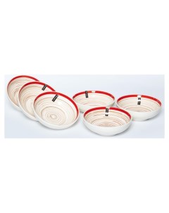 Тарелки для супа 6 шт керамика 540мл 139 27059 6 Lux farfor