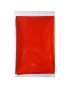 Скатерть одноразовая полиэтиленовая красная 120 х 150 см Nobrand