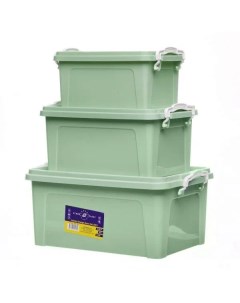 Набор цветной контейнер для хранения 3шт 1 75 3 5 5 л Starplast