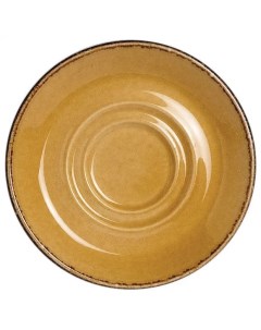 Блюдце Террамеса мастед 11 5 см коричневый фарфор 11210165 Steelite