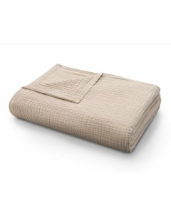 Покрывало одеяло муслиновое бежевое 160х230 Nobrand