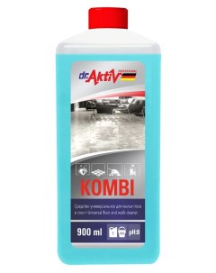 Универсальное средство Kombi для мытья полов и стен еврофлакон 900 мл Dr.aktiv