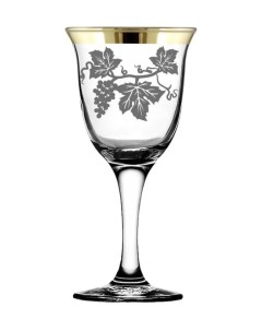 Подарочный набор бокалов с алмазной гравировкой Изабелла 240 мл 6 шт Promsiz
