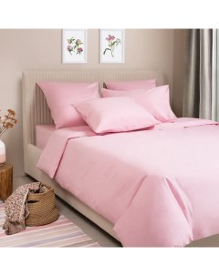 Комплект постельного белья Моноспейс Дуэт светло розовый Ecotex