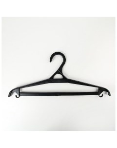 Вешалка плечики для верхней одежды размер 48 50 цвет чёрный Nobrand