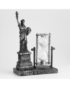 Песочные часы Статуя Свободы сувенирные 13 х 7 х 20 5 см Nobrand