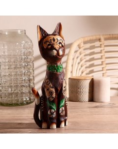 Интерьерный сувенир Кошка 30 см Sima-land
