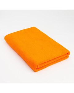 Полотенце махровое 70х130 оранжевый 100 хлопок 320 гр м2 Экономь и я