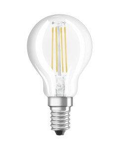 Лампа светодиодная Е14 5 Вт теплый шар Osram