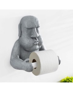 Держатель для туалетной бумаги Моаи 20х20х13см Sima-land