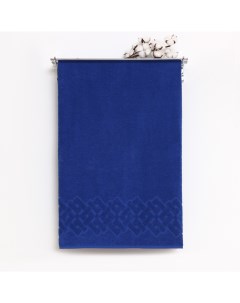 Полотенце Baldric 50 х 90 см махровое синие Дм текстиль