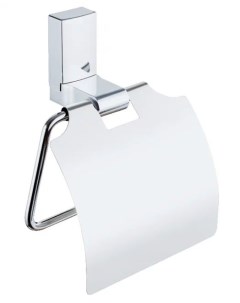 Держатель для туалетной бумаги с крышкой D240330 хром D-lin