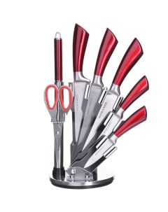 Набор кухонных ножей MAYER BOCH 8 предметов красный Mayer&boch