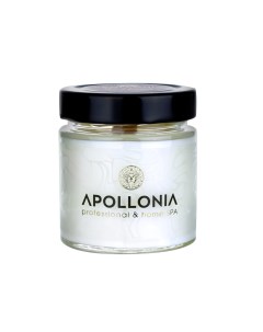 Ароматическая свеча с деревянным фитилем ваниль Apollonia