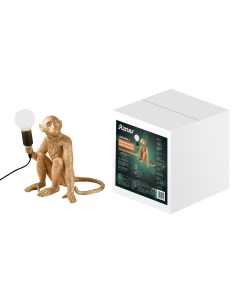Светильник настольный декоративный в виде обезьяны ANIMALI 1хЕ27 до 40Вт Ritter