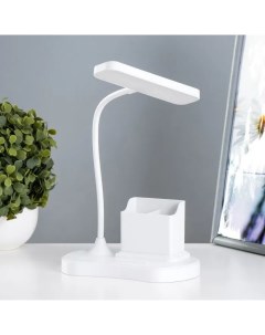 Настольная лампа Деко LED 3Вт USB АКБ белый Risalux