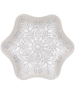 Тарелка Snowflake 21 см Bronco
