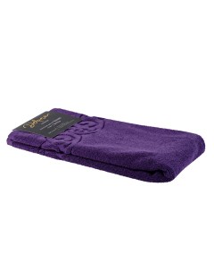 Полотенце для ног Teramo фиолетовый 70x50 см 1 шт Deluna