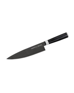 Нож кухонный Шеф 200мм Mo V Stonewash SM 0085B K Samura