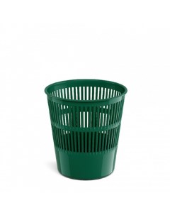 Корзина для бумаг и мусора Classic 9 литров пластик сетчатая зеленая Erich krause