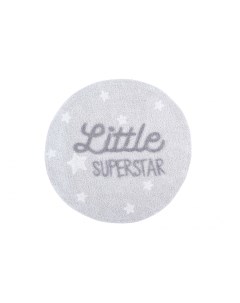 Ковер Little Superstar 120x120 см серый Lorena canals
