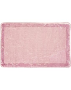 Коврик для ванной комнаты Кашемир 5 50х80см цвет розовый Vidage