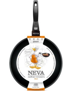 Сковорода универсальная Neva 24 см черный N024 Нева-металл