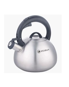 Чайник со свистком 3 литра из нержавеющей стали для плиты Zeidan