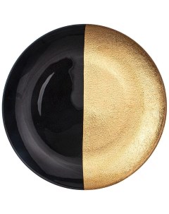 Тарелка Bohemia black gold Размер 28 см Bronco