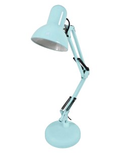 Лампа настольная светильник для дома и офиса голубая Urm
