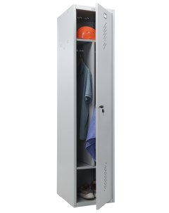 Шкаф для одежды металлический распашной Стандарт LS 11 40D 1830x418x500 мм Практик