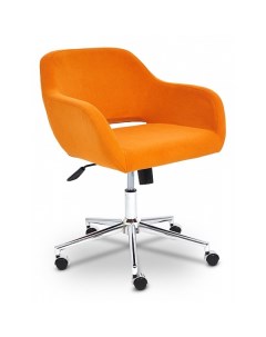 Кресло компьютерное офисное на колесиках MODENA оранжевый Tetchair