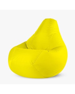 Кресло мешок груша XL Компакт оксфорд желтый Happy-puff
