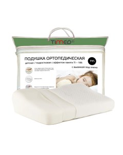 Подушка для сна TI185 полиэстер 52x31 см Timed