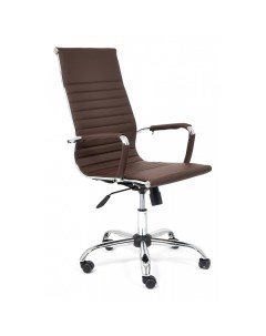 Кресло компьютерное офисное на колесиках URBAN коричневый Tetchair