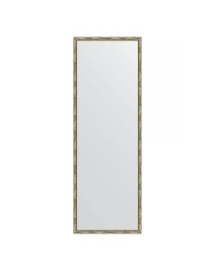 Зеркало интерьерное настенное Definite в раме серебряный бамбук 47 х 137 см Evoform