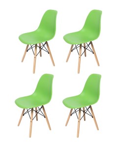 Комплект стульев 4 шт SC 001 зеленый La room