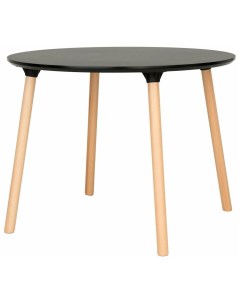 Обеденный стол Morton 100 см меламин черный PW 036 3 BLACK Storeforhome