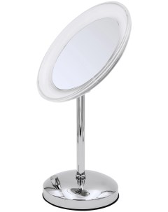 Зеркало косметич настольное Tiana 5х увелич LED USB хром Ridder