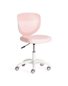 Кресло компьютерное Junior M на колесиках для школьника розовый Tetchair