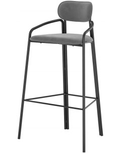 Барный стул RORBCHRBKVLRGR черный серый Latitude
