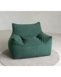Бескаркасное кресло мешок Империал Зеленый Softpear
