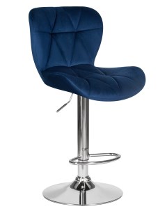 Барный стул BARNY LM 5022 blue MJ9 117 хром синий Империя стульев