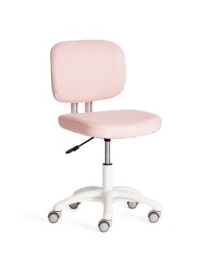 Кресло компьютерное Junior на колесиках для школьника розовый Tetchair