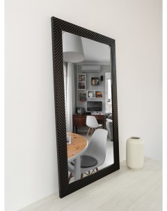 Зеркало настенное 50х70 в черной раме Зеркалоок