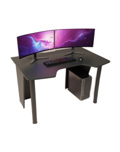 Игровой компьютерный стол FPS 120х80 Черный Fps mebel