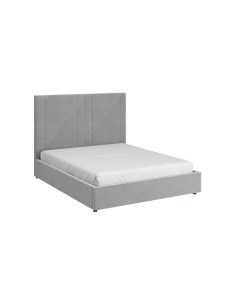Кровать Клео 160х200 c ПМ Вариант 2 Холодный серый Bravo мебель