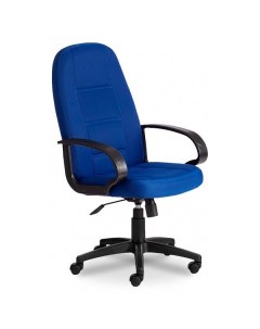 Кресло компьютерное офисное на колесиках СН747 синий Tetchair
