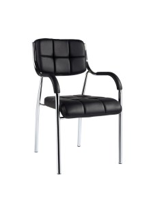 Стул BN_TQ_Стул Echair 805 VP кожзам черный хром Easy chair